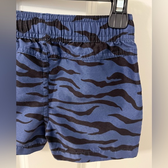 Huxbaby Navy Tiger Stripe Swim Trunks 6-12 Months - Picture 5 of 5